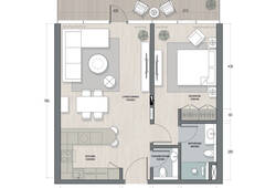 1 bedroom apartment